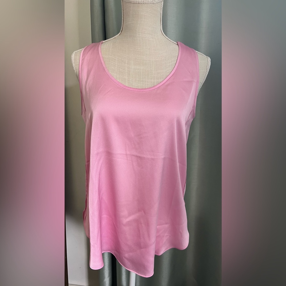 Banana Republic Pink Sleeveless Relaxed Tank Top